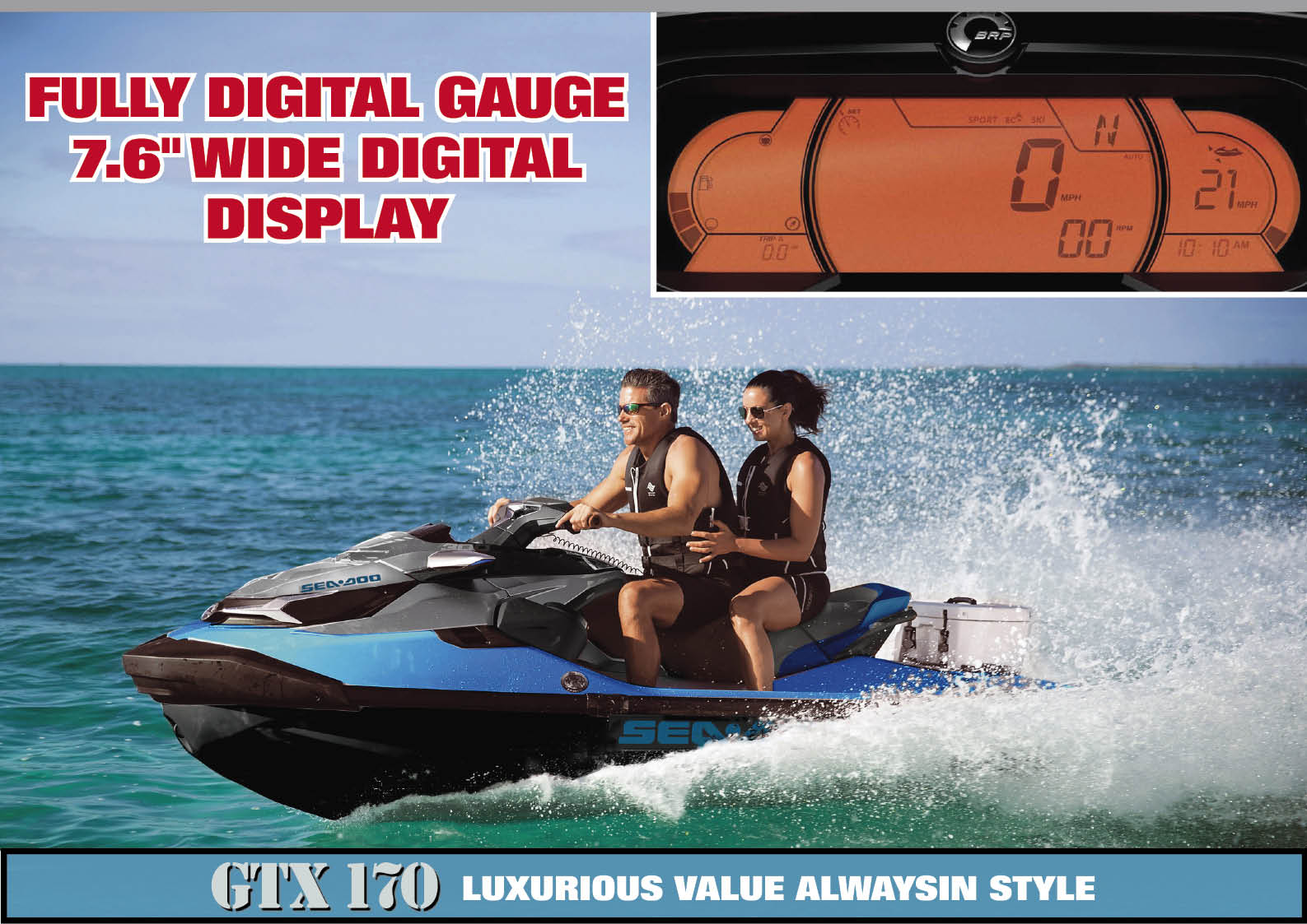 2020 SEA-DOO（シードゥ）ニューモデル 「GTX 170」徹底分析